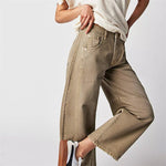 Elisabeth High-Waist Barrel-Leg Relaxed-Fit Jeans