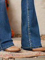 Annika High-Waist Flared Jeans