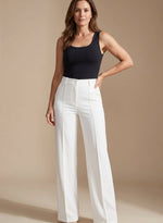 Greta High-Waist Straight-Leg Trousers