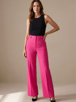 Greta High-Waist Straight-Leg Trousers
