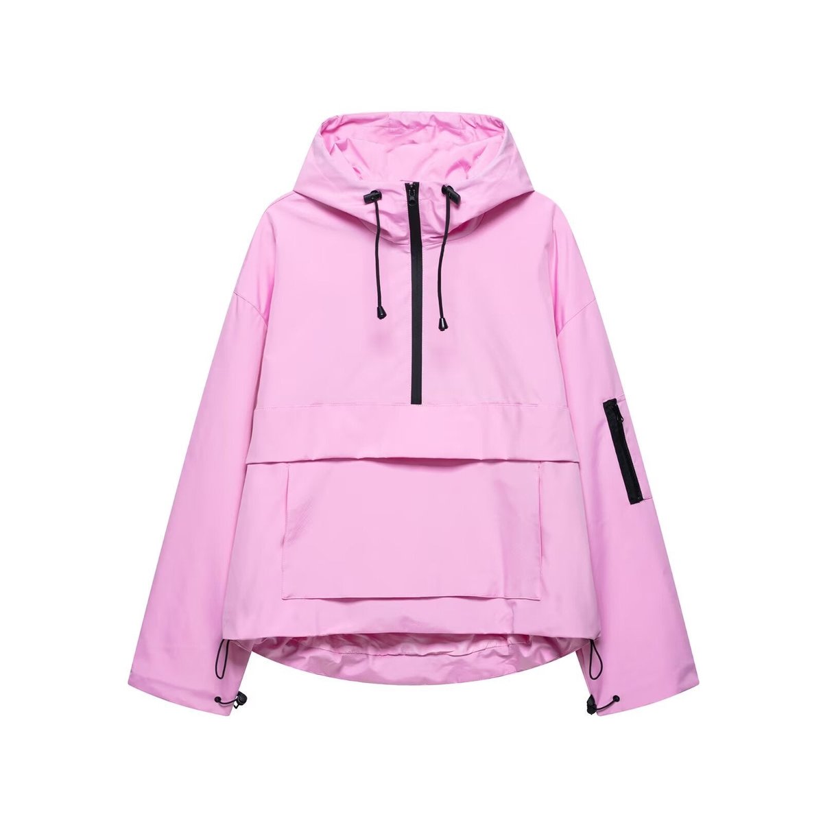 Elisabeth Hooded Anorak Water-Resistant Jacket