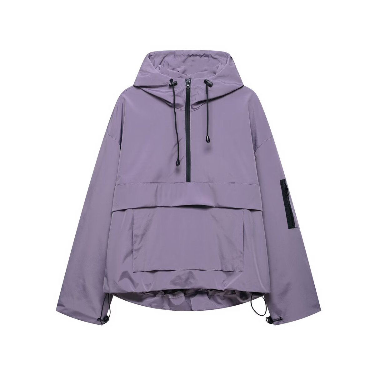 Elisabeth Hooded Anorak Water-Resistant Jacket