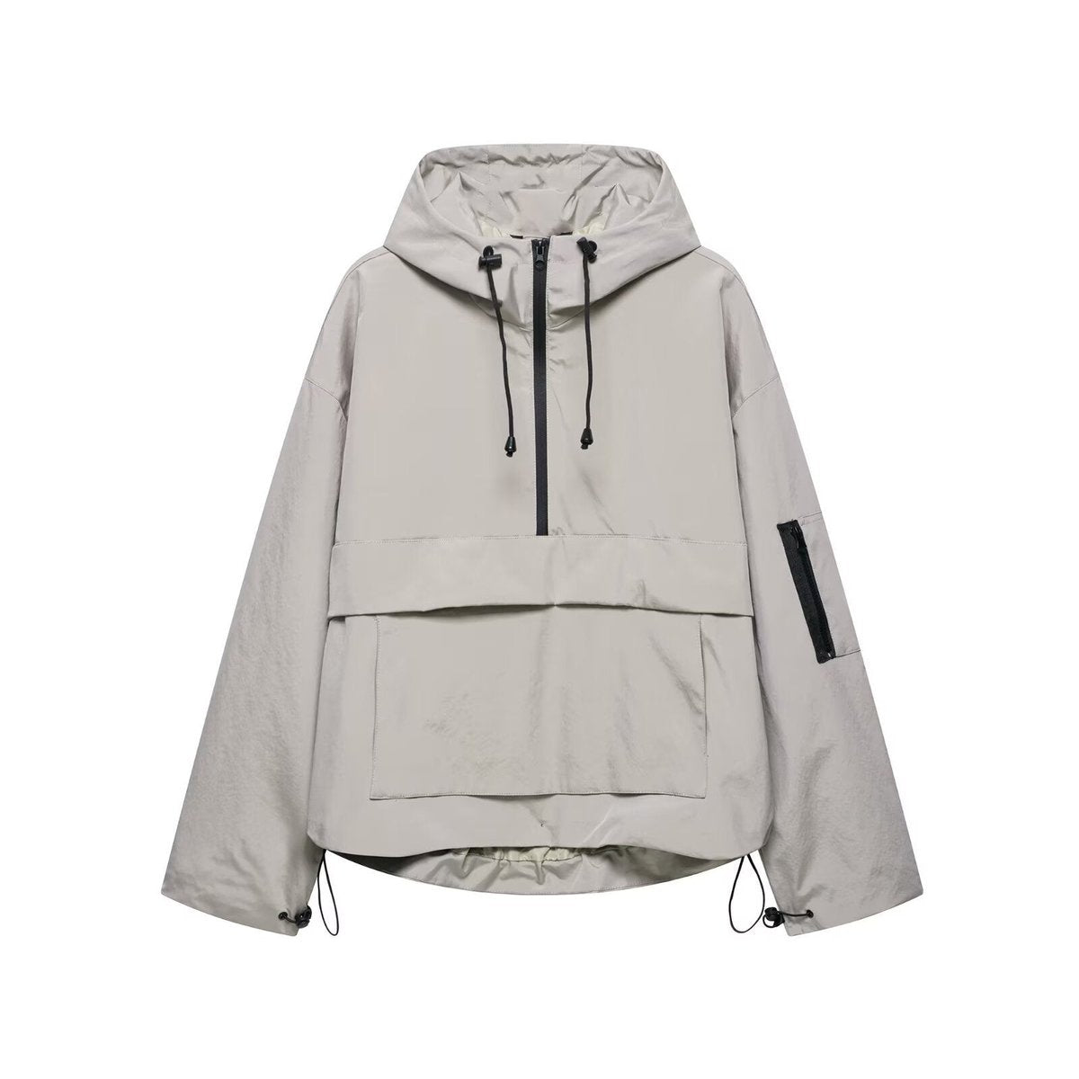 Elisabeth Hooded Anorak Water-Resistant Jacket