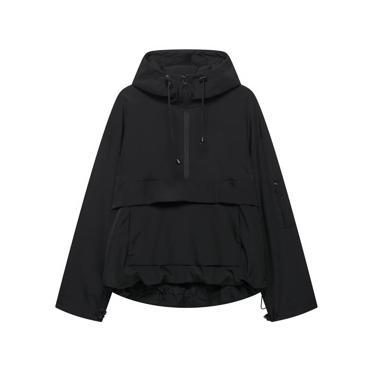 Elisabeth Hooded Anorak Water-Resistant Jacket