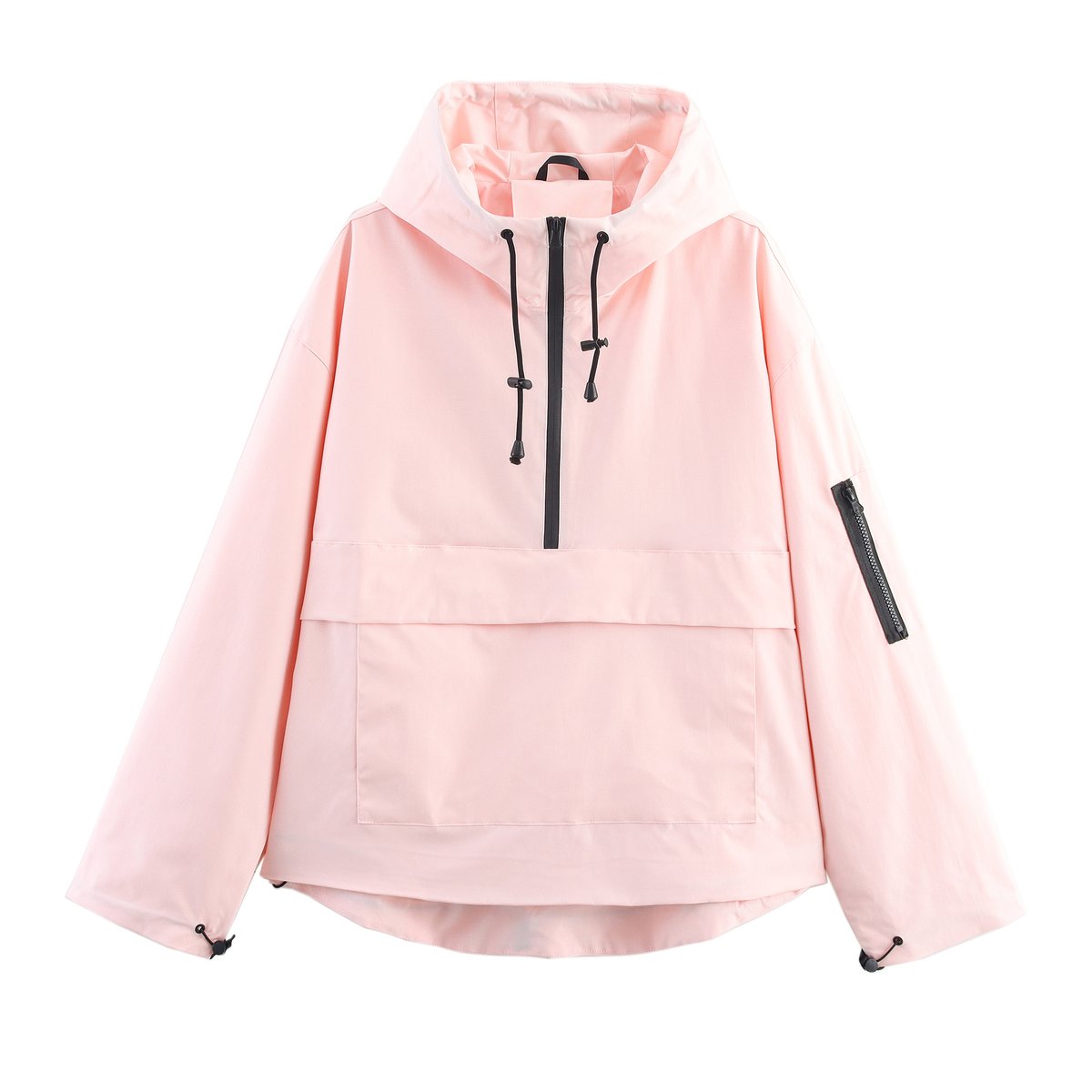 Elisabeth Hooded Anorak Water-Resistant Jacket