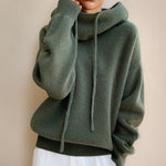 Annika Relaxed Fit Knit Hoodie