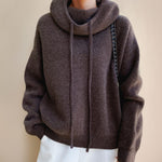 Annika Relaxed Fit Knit Hoodie