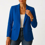 Marie Classic Single-Button Tailored Blazer