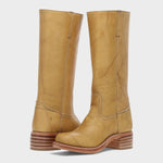 Mia Classic Western Knee-High Leather Boots