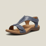 Greta T-Strap Velcro Comfort Sandals