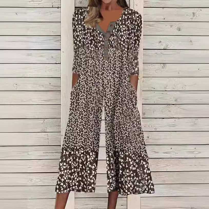 Leonie Short-Sleeve Culotte Jumpsuit