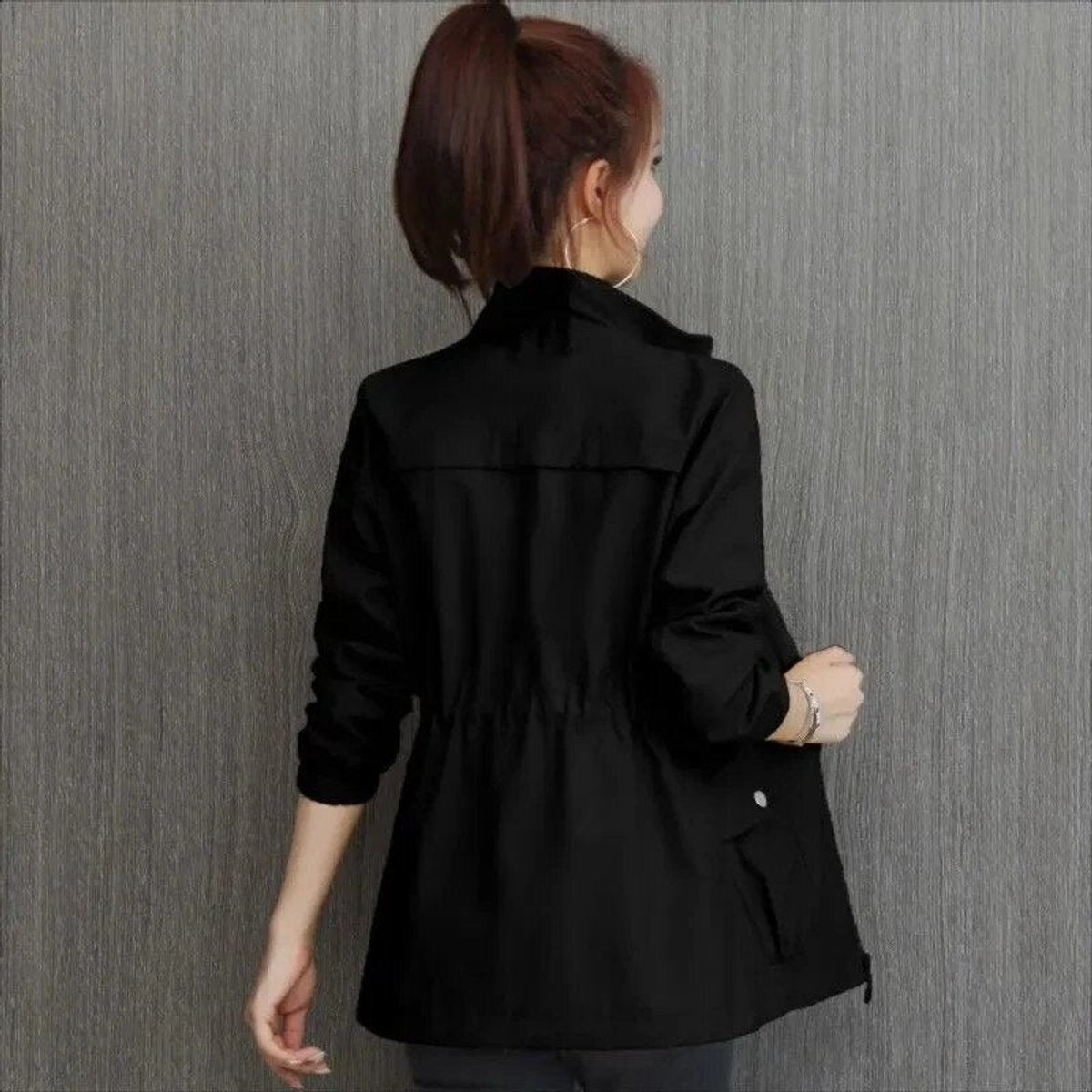 Luisa Lightweight Breathable Cropped Jacket
