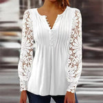 Charlotte Floral Henley Blouse