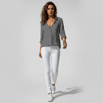 Sophie Long Sleeve Collared Button-Front Blouse