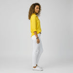 Sophie Long Sleeve Collared Button-Front Blouse