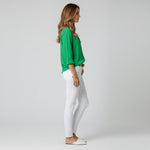 Sophie Long Sleeve Collared Button-Front Blouse