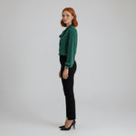 Sophie Bow Collar Relaxed Blouse