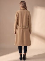 Katharina Longline Notch Lapel Winter Coat