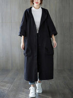 Frieda Oversized Hooded Water-Resistant Trench Coat