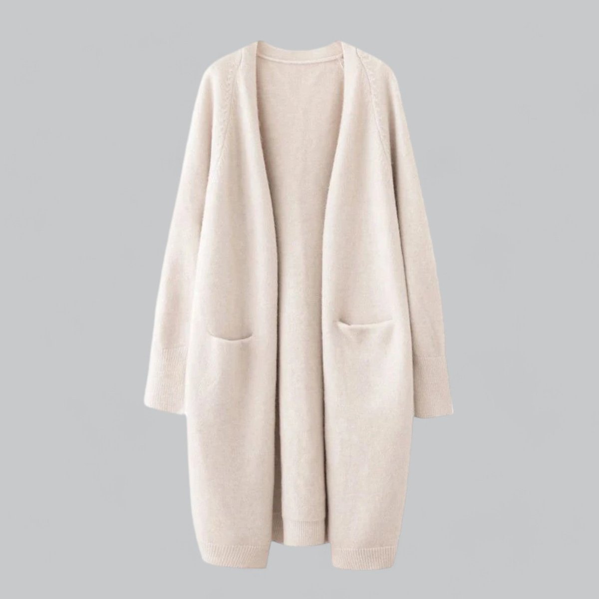 Clara Long Oversized Cashmere Cardigan
