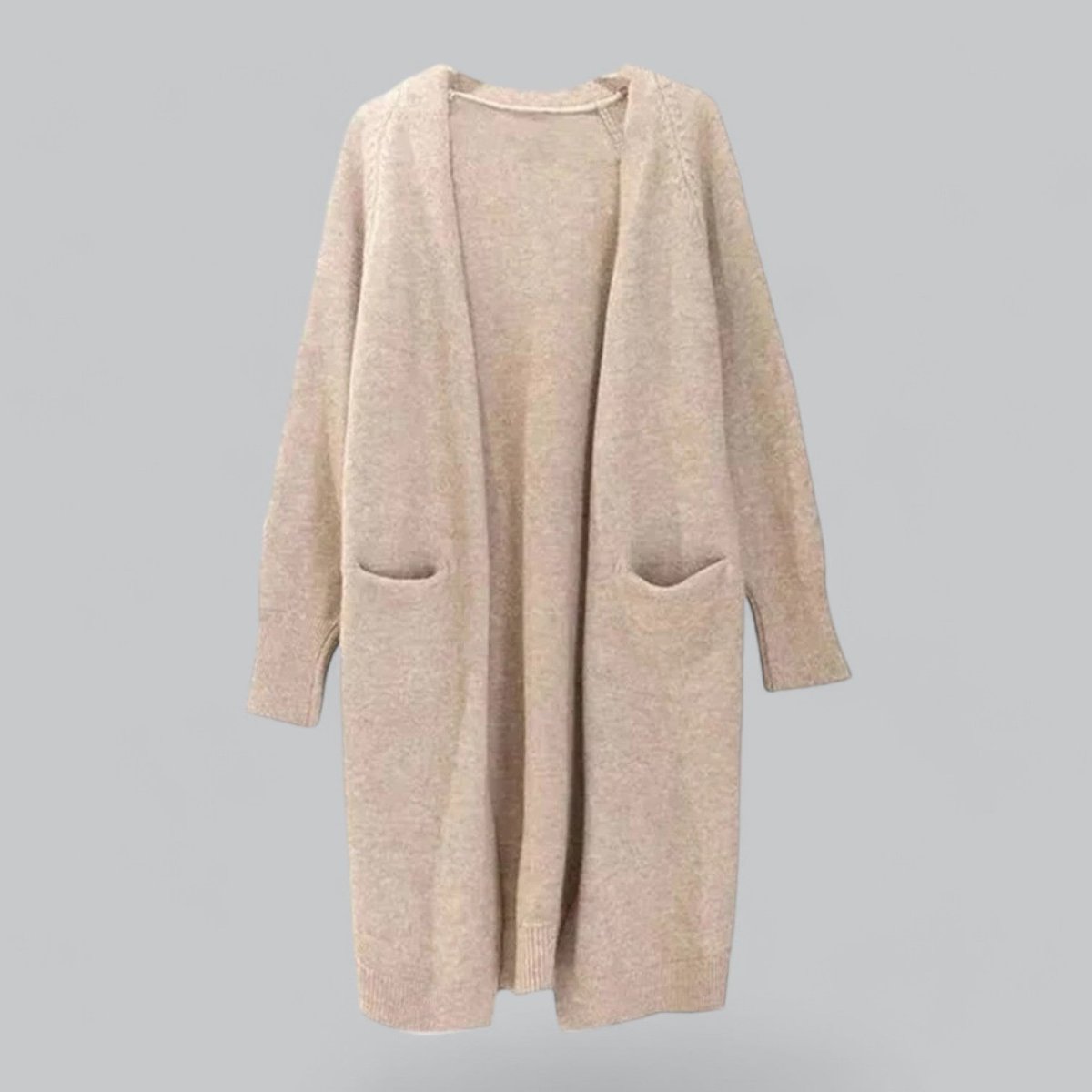 Clara Long Oversized Cashmere Cardigan