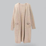 Clara Long Oversized Cashmere Cardigan