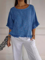Elisabeth Lightweight Ruffle Blouse