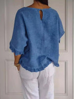Elisabeth Lightweight Ruffle Blouse