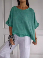 Elisabeth Lightweight Ruffle Blouse