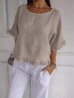 Elisabeth Lightweight Ruffle Blouse