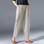 Leonie Lightweight Summer Relaxed-Fit Ankle-Length Pants