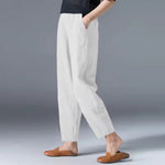 Leonie Lightweight Summer Relaxed-Fit Ankle-Length Pants
