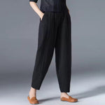 Leonie Lightweight Summer Relaxed-Fit Ankle-Length Pants