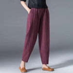 Leonie Lightweight Summer Relaxed-Fit Ankle-Length Pants