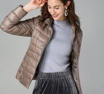 Sophie Quilted Stand Collar Coat