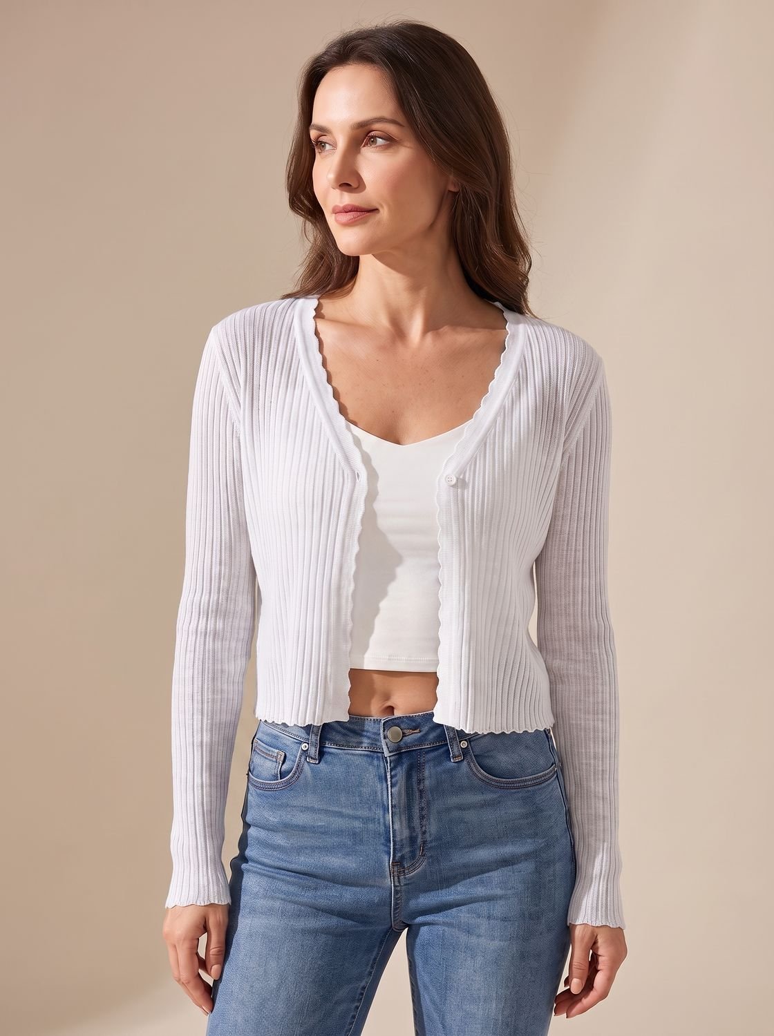 Annika Lightweight Summer Knit Cardigan