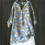 Clara Relaxed Floral Tunic Blouse