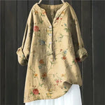 Clara Relaxed Floral Tunic Blouse