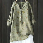 Clara Relaxed Floral Tunic Blouse