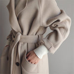 Frieda Double-Breasted Wool Coat