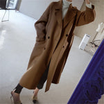 Frieda Double-Breasted Wool Coat