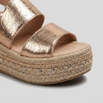 Marie Platform Espadrille Ankle-Strap Sandals