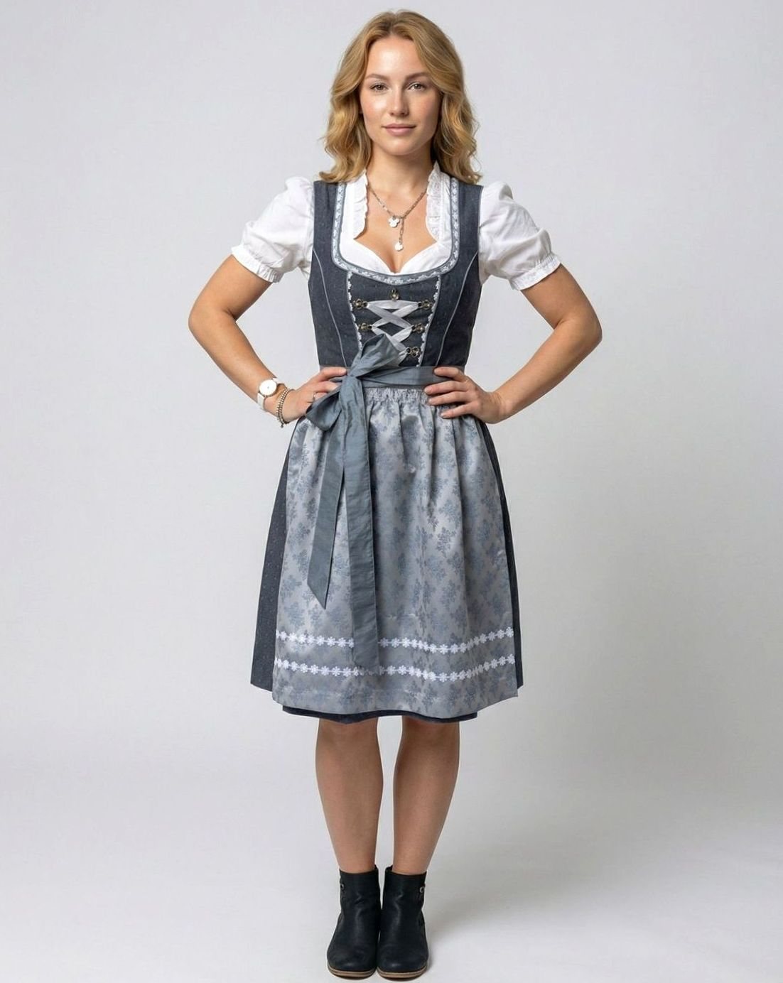 Marlene 3-Piece Dirndl Set with Blouse