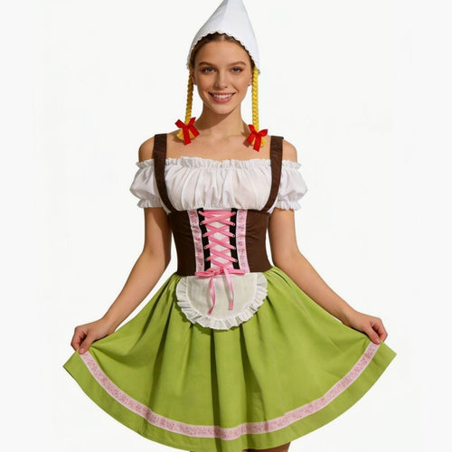 Elisabeth Dirndl Costume Set with Cap