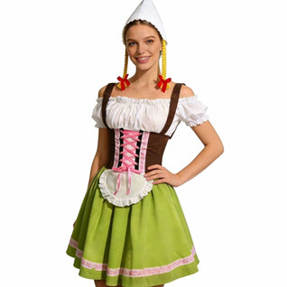 Elisabeth Dirndl Costume Set with Cap