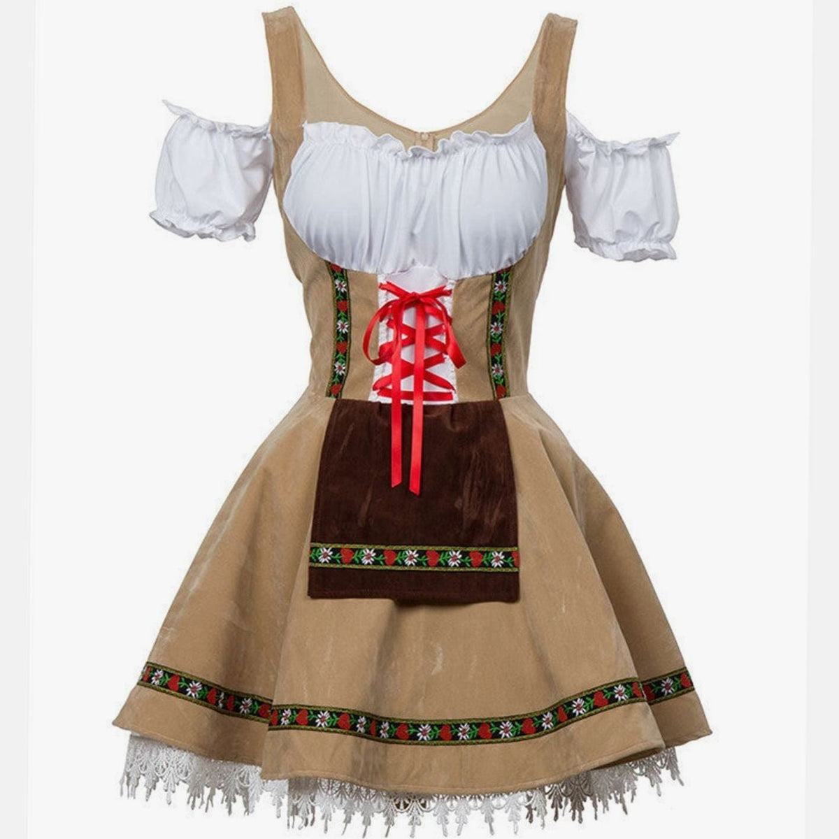 Marie Off-Shoulder Lace Corset Dirndl Dress