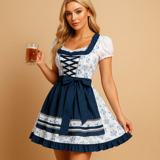 Leonie Floral Tailored Dirndl Dress