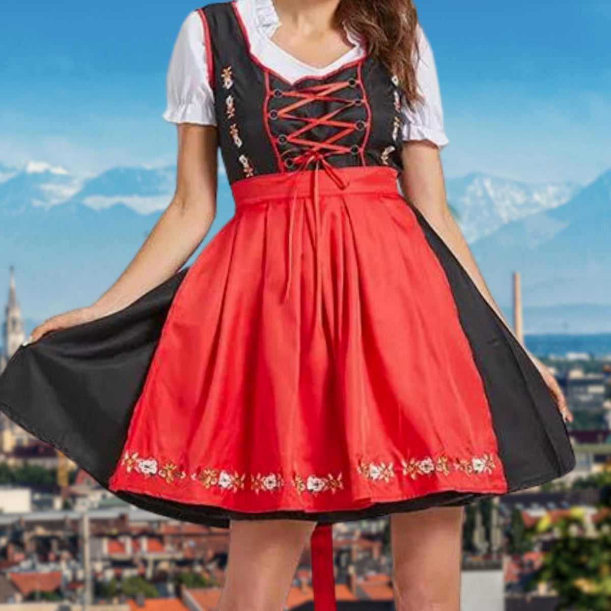 Greta Apron Dirndl Dress