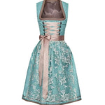 Charlotte Lace Skirt Dirndl Dress with Apron