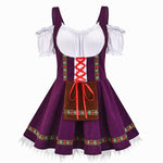 Luisa Off-Shoulder Mini Dirndl Dress